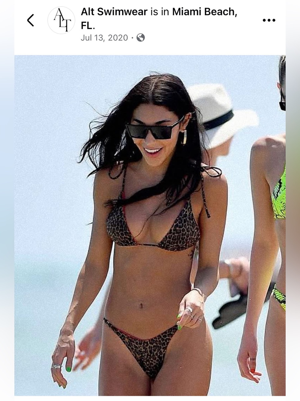 ALT swimwear leopard bikini BNWT